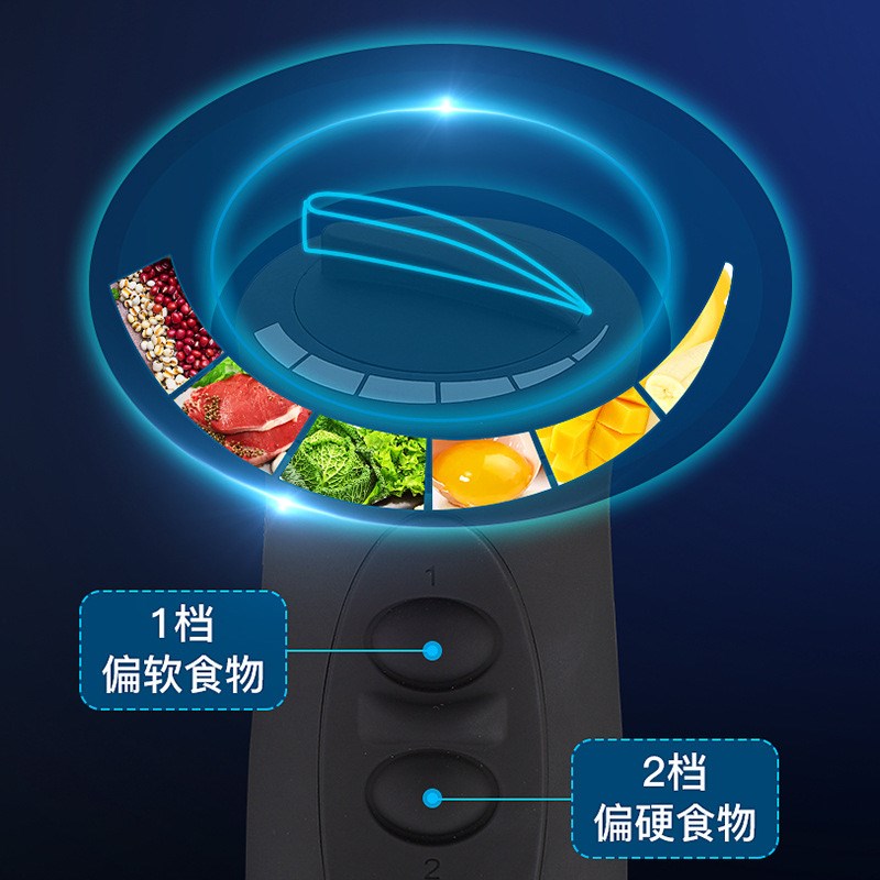 蒙达M-料理棒辅食机宝宝手持多功能绞肉机家用小型研磨搅拌机器