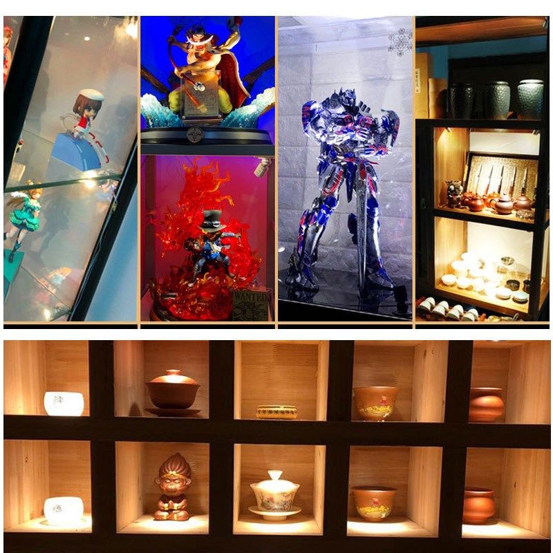 led明装迷你可调光珠宝灯钟表模型手办1W小射灯12V并联1拖N展柜灯,家装灯饰光源,明装筒灯,淘宝优惠券,粉丝福利购,淘宝优惠卷