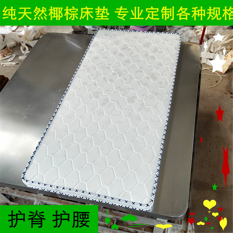 偏硬床棕垫单双三人座组合贵妃沙发垫子飘窗榻榻米椰棕榈床垫定做