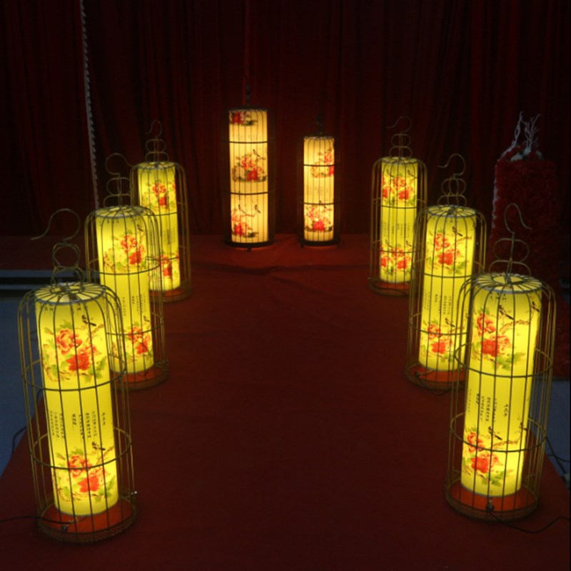 婚庆道具中式婚礼鸟笼路引婚庆布置摆件装饰
