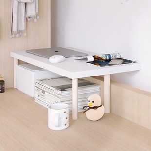 宿舍桌缝延长板桌子缝隙填充墙缝挡板寝室桌面电脑增高置物架定制