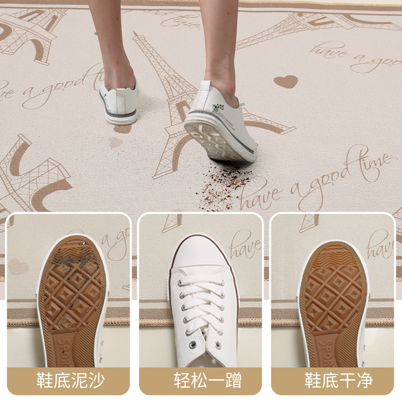 入户门地垫家用防滑垫大门口除尘耐脏地毯门垫简约玄关进门脚垫