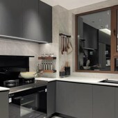 胡桃木厨房置物架调料架壁挂式 免打孔多层实木锅具筷勺子收纳架子