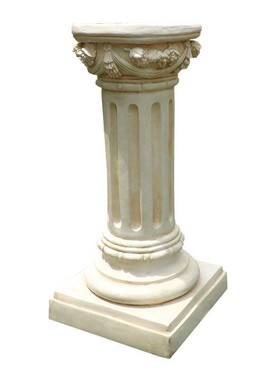 欧式玻璃纤维人物雕塑艺术品客厅户外落地摆设可定制作圆顶罗马柱