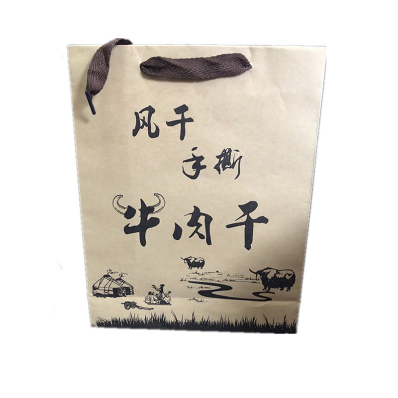 风干牦牛肉袋子手撕牛肉牛肉干风干牛肉自封口自立袋子