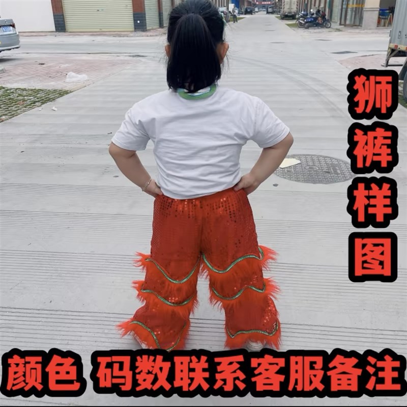 舞狮醒狮舞蹈道具幼儿园儿童过年门红狮子头舞蹈舞龙舞狮表演
