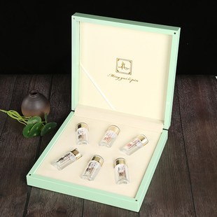 铁皮石斛礼盒空盒档霍山药材礼品盒米斛烤漆包装盒石斛粉空盒子