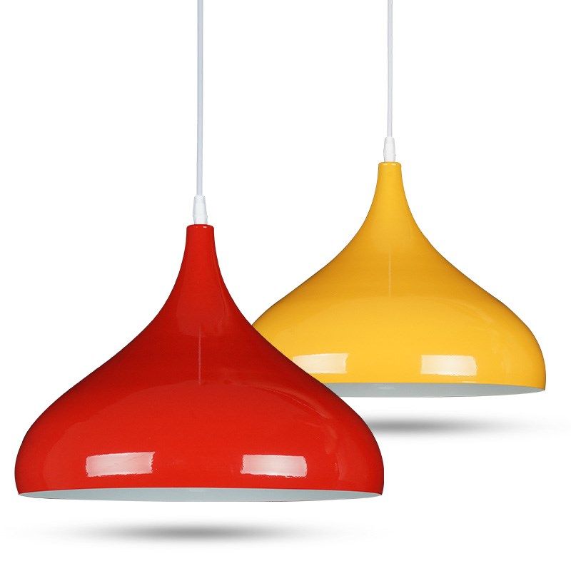 现代创意单头小吊灯个性理发店吧台饭厅网吧圆形彩色灯罩,家装灯饰光源,客厅吊灯,淘宝优惠券,粉丝福利购,淘宝优惠卷