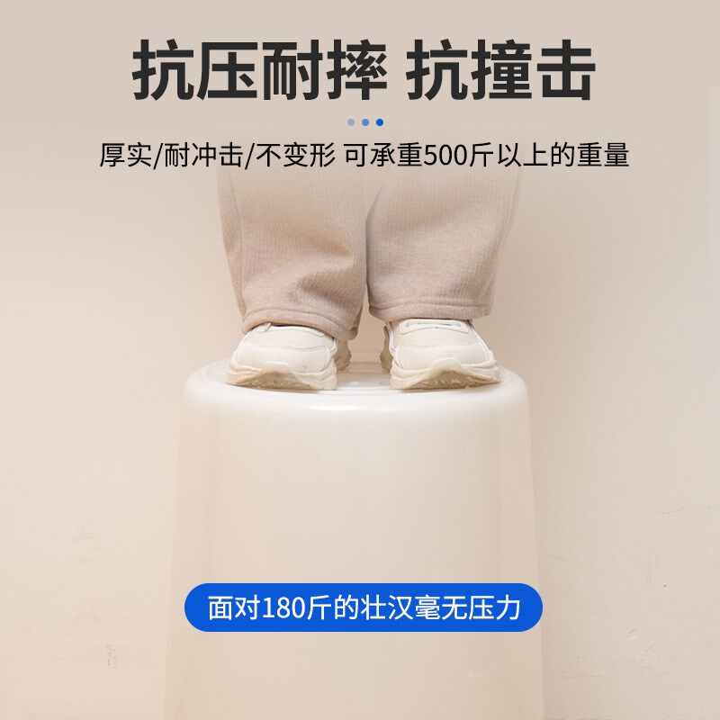 加厚食品级塑料大白桶家用储水桶带盖大水桶酿酒发酵桶大胶桶圆形
