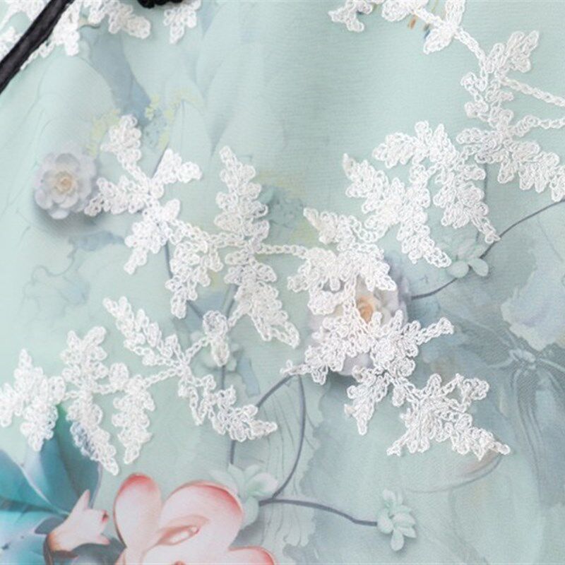 女童连衣裙2021新款夏装儿童旗袍夏季裙子洋气女孩中国风公主汉服