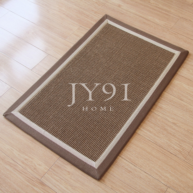 久忆玄关进门地垫环保剑麻地毯防滑脚垫耐脏客厅厨房卧室门垫定制,居家布艺,家用脚垫,淘宝优惠券,粉丝福利购,淘宝优惠卷