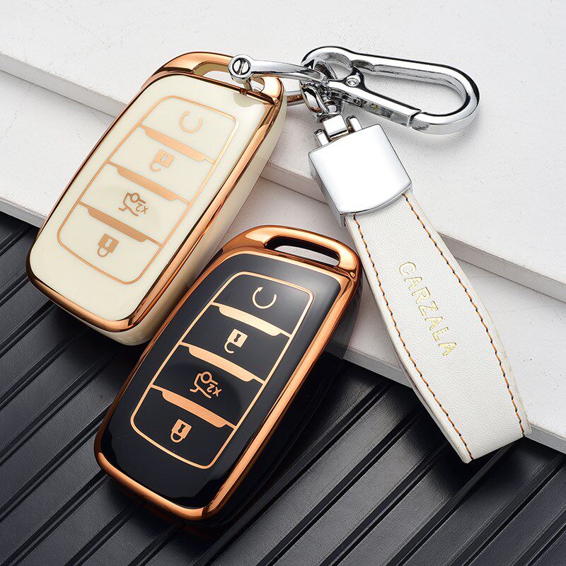 适用于长安cs35plus cs85 cs95汽车钥匙套包扣全新钥匙保护壳男女