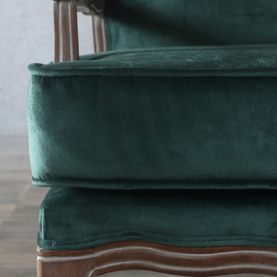 美式乡村老虎椅法式复古休闲沙发椅美甲美容院婚纱影楼会客沙发