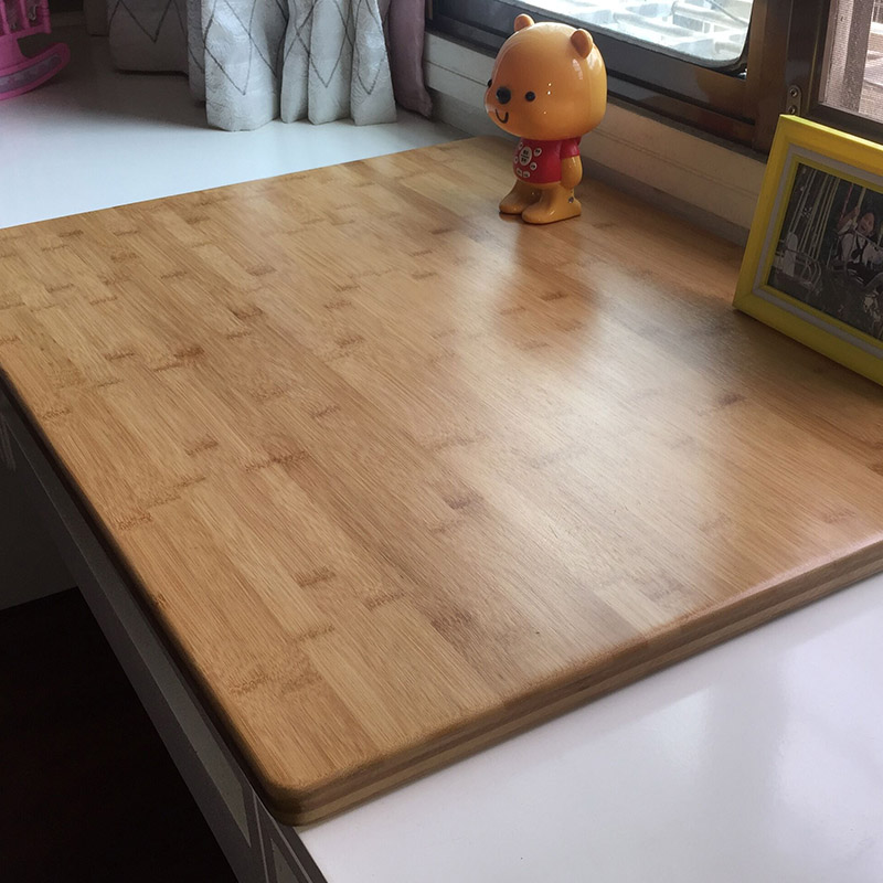 楠竹隔板吧台面木板置物架茶台桌面厨房衣柜子楼梯踏步定制层板