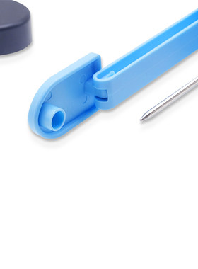 西畔黑色厨房票据叉单据插针收银小票传票插菜单夹蓝色外卖插单夹