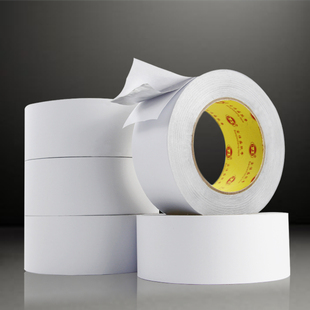 金属双面铝箔胶带防水防火隔热耐高温反光屏蔽两面自粘锡箔纸胶带