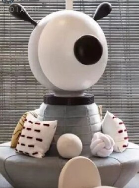 商场游乐场玻璃纤维雕塑卡通公仔户外室内异性装饰座椅工艺术品定