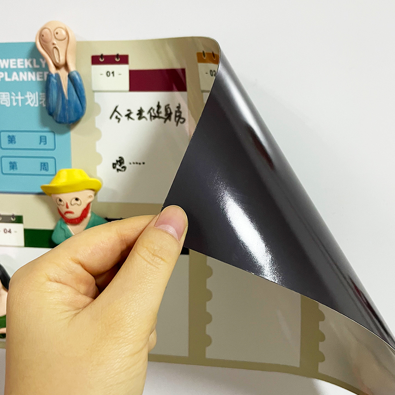 辅食表冰箱贴磁贴留言板可擦写一周计划表磁吸菜单食谱便利记事板