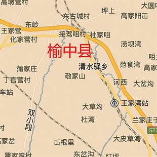 2024新款兰州市地图客厅办公室挂图高清防水墙壁装饰实物推荐定制