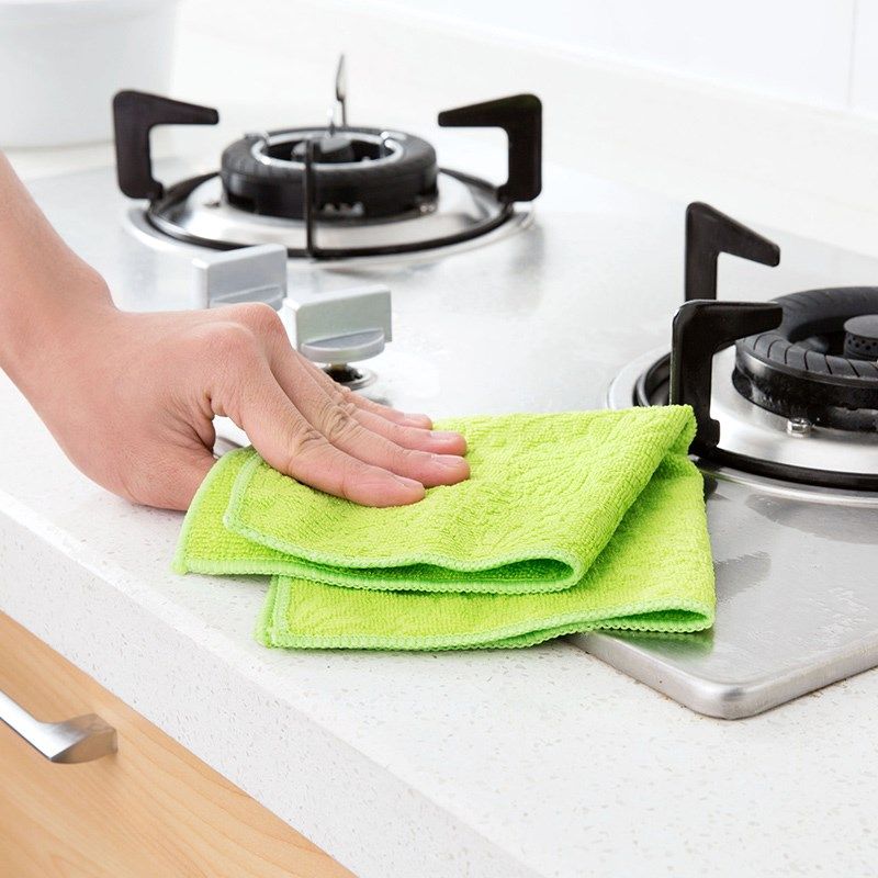 厨房加厚不易掉毛擦地细纤维洗锅布沾油洗碗吸水毛巾清洁抹布家务,家庭/个人清洁工具,抹布,淘宝优惠券,粉丝福利购,淘宝优惠卷