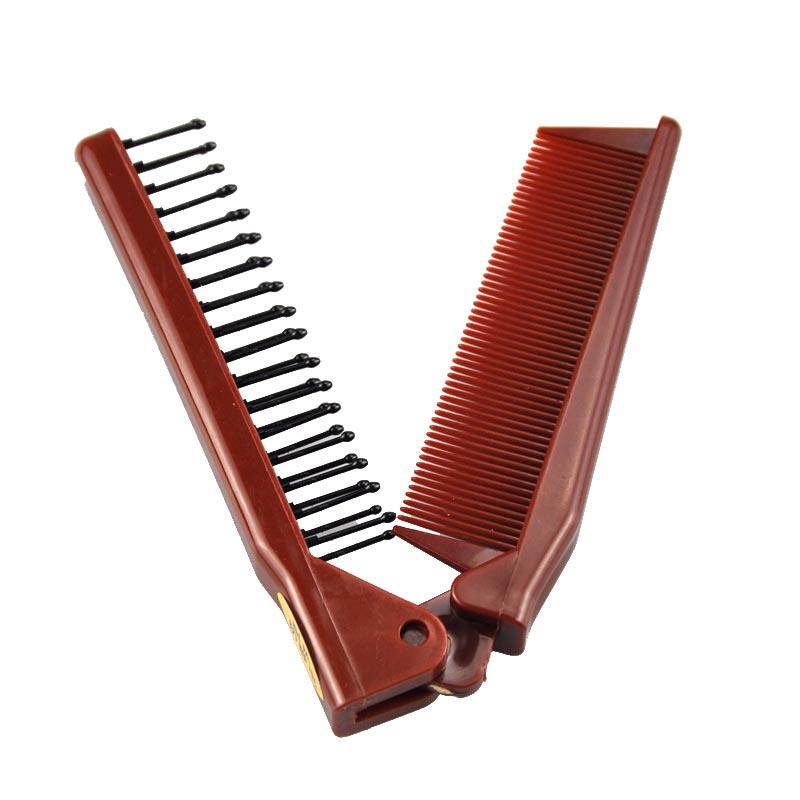 男女造型梳子两用密齿梳子旅行便携随身折叠梳子儿童宝宝分线编发