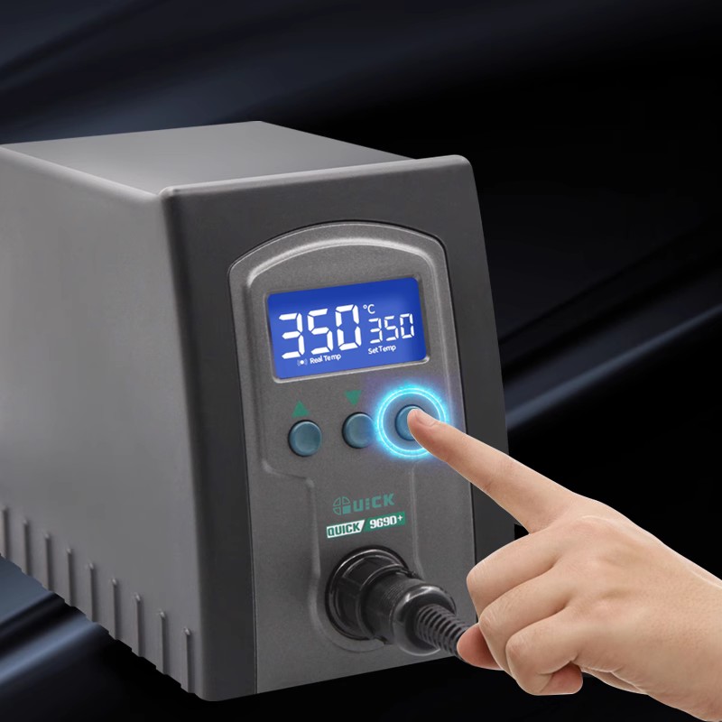 快克电焊台969A+防静电电烙铁70W控温可调温恒温手机维修936焊台