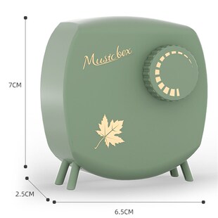 简约可爱北欧桌面上发条音乐盒八音盒女孩男女生女童生日节日礼物