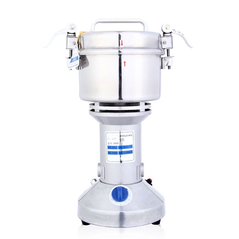 商用电动超细大容量不锈钢打粉三七研磨机破碎中西药材粉碎磨粉机