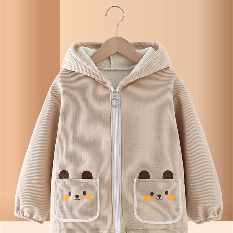 儿童外套加绒加厚宝宝罩衣羽绒服防脏秋冬外穿长袖正穿衣小孩护衣,童装/婴儿装/亲子装,反穿衣/罩衣,淘宝优惠券,粉丝福利购,淘宝优惠卷