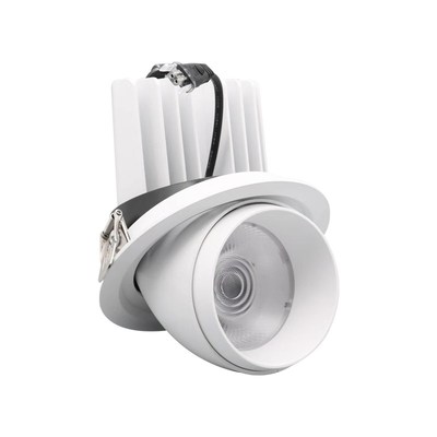 4500K服装店象鼻灯97高显指婚纱店商用吊顶可调角度led嵌入式射灯