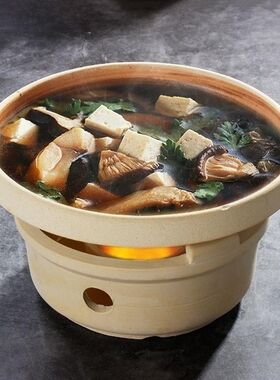 砂锅炉子商用打边炉锅一体土钵砂锅煲仔饭锅堡仔饭沙锅干锅菜钵