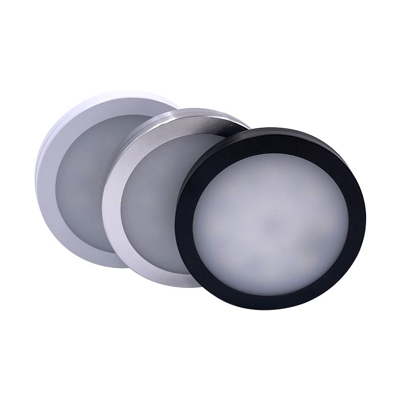 超薄简约 usb防炫目小射灯明装免开孔筒灯粘贴式客厅卧室橱柜酒柜