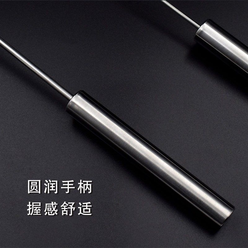 12寸大号半自动打蛋器搅拌棒厨房按压式旋转工具奶油烘焙搅拌器