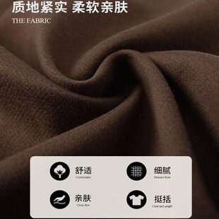 黑色毛呢开叉半身裙女秋冬中长款大码高腰a字裙梨型身材百搭裙子