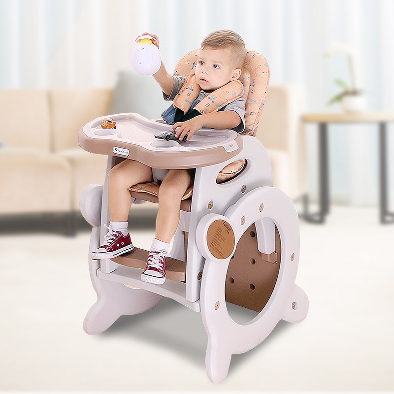 宝宝餐椅多功能小孩吃饭坐椅儿童餐椅分体组合婴儿餐椅可变学习桌