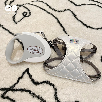 福莱希style系列宠物狗狗猫狗伸缩牵引绳胸背遛狗绳中小型犬带状