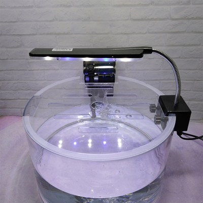 鱼缸圆形盖板亚克力透明鱼缸上盖有机玻璃顶盖定制玻璃缸防跳盖板