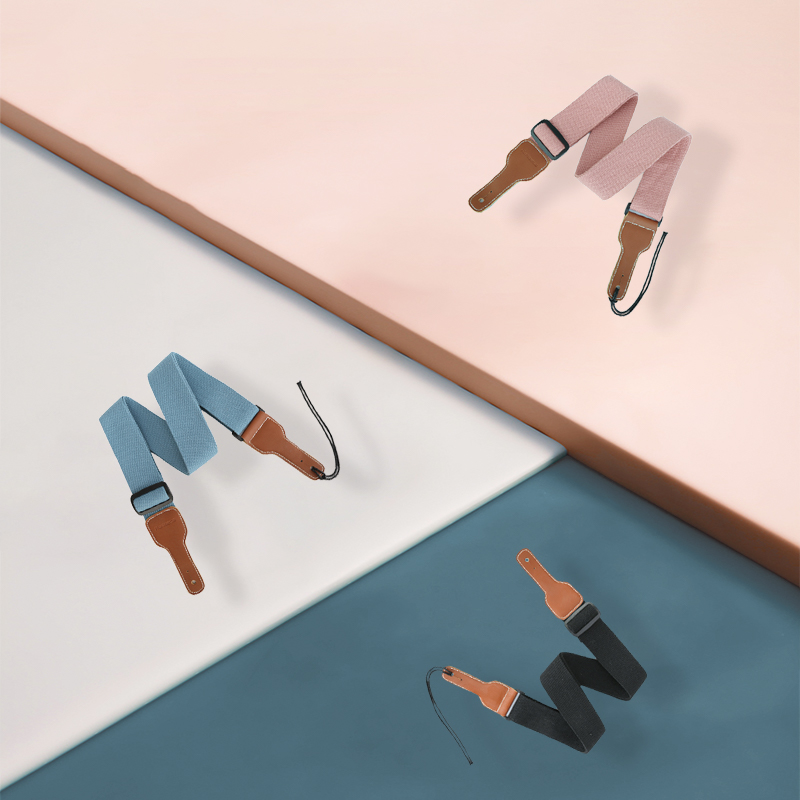 吉他背带可调节长度电吉它贝斯带子加宽可斜跨肩带配件40/41寸琴