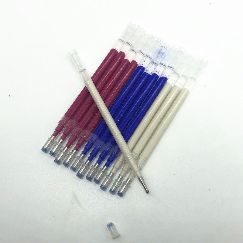 包邮芮翔高温消失笔褪色笔 熨烫加热制鞋服装笔划线记号50支装