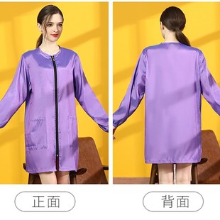 美容院工作服围裙美发围布发廊专用理发店高档潮剪发围布围裙定制