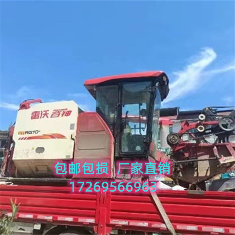 适用于雷沃谷神RG60/70/80收割机驾驶室前档车窗车门钢化玻璃