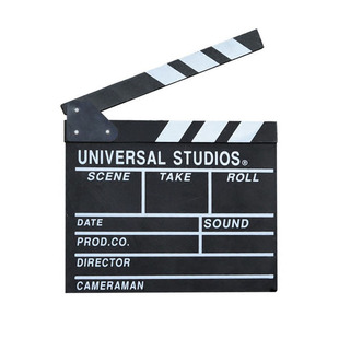 大号电影场记板导演打板器创意摄影网店拍照道具场记板装饰品摆件