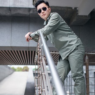 旗帕夏季国家电网工作服薄款电力纯棉电工服套装湖北电厂男劳保