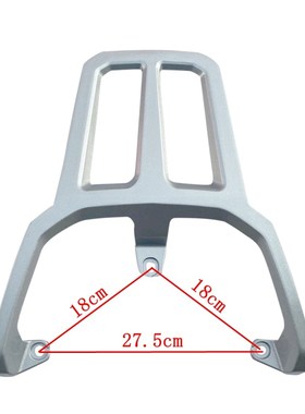 适用于绿源S60电动车压铸铝合金尾架DS60后尾箱支架拓展后衣架