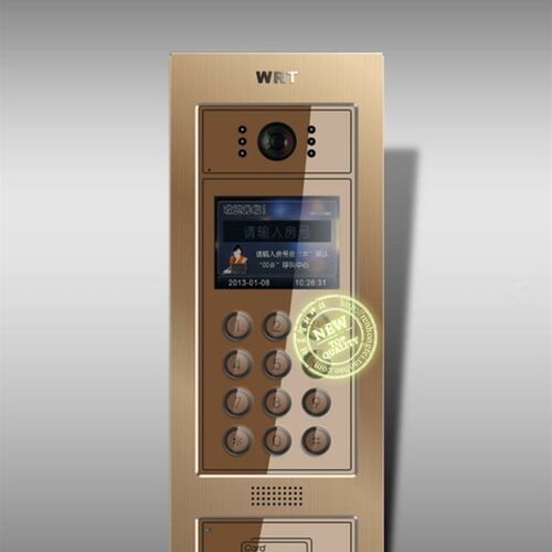 慧锐通/WRT智能楼宇可视对讲L款彩色单元门口主机  4寸LCD显示