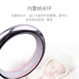 不锈钢环窗帘挂钩环罗马杆挂钩环浴帘杆圈窗帘杆环罗马圈配件