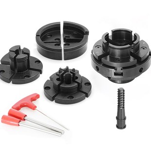 木工车床配件卡盘木工车刀钻夹头前后顶针中心架仿形架配件大全