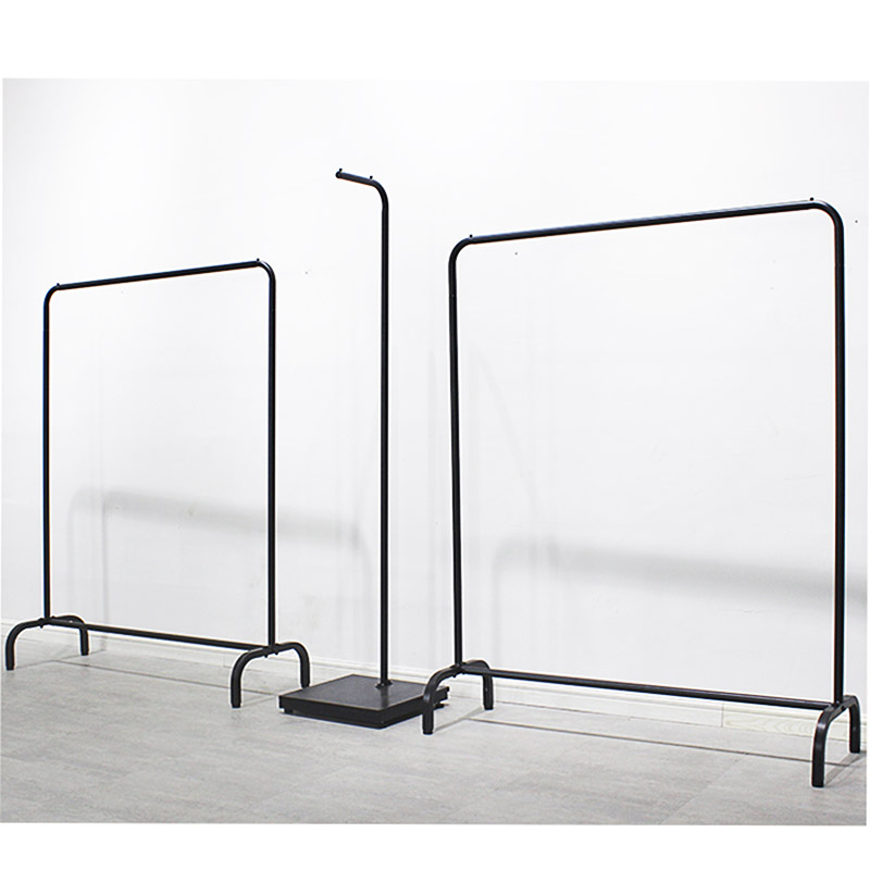 服装店展示架铁艺落地式服装架简约正挂男女装店货架衣架陈列架