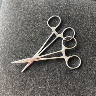 狗狗拔毛钳宠物拔耳毛钳子棉花钳泰迪贵宾耳朵清洁夹止血钳不锈钢