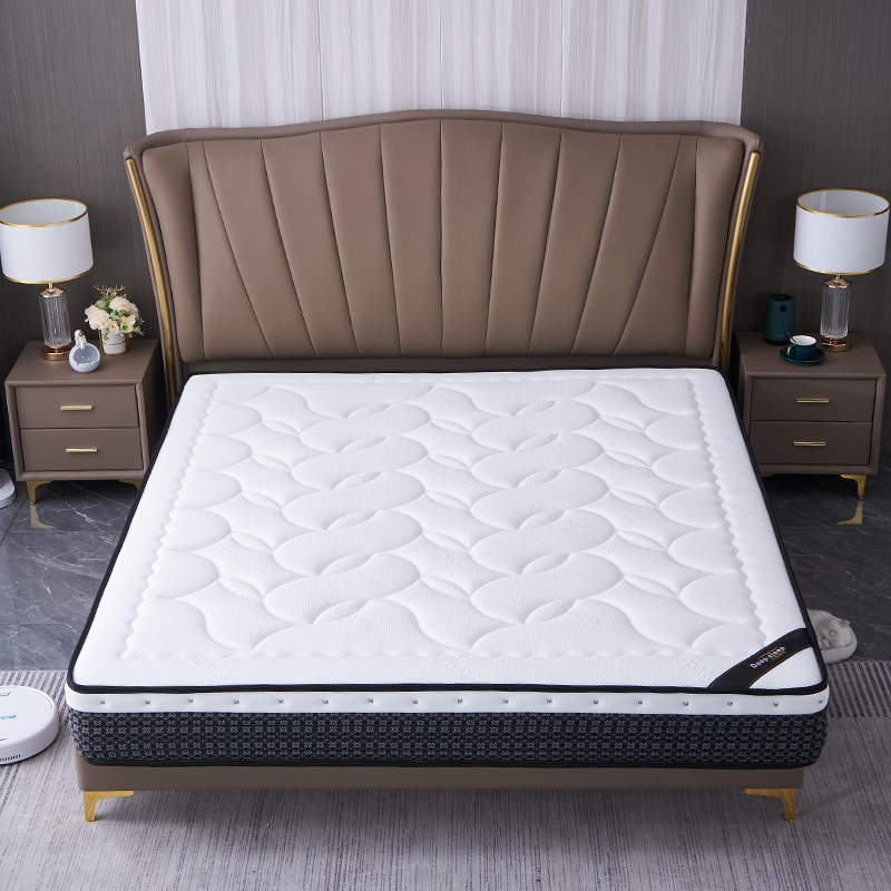 慕艺柏床垫独立袋装弹簧环保椰棕1.8m席梦思乳胶垫22m厚垫家用